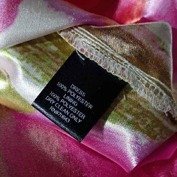 Jessica Howard 12 White Floral Watercolor Shift Dress with Pink & Red Blooms - Picture 4 of 4